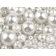 Perle sticlă lucioase, mix mărimi, ø4-12 mm - Mov deschis (50 Grame) Perle sticlă lucioase, mix mărimi, ø4-12 mm - Mov deschis (50 Grame)