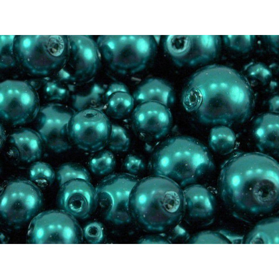 Perle sticlă lucioase, mix mărimi, ø4-12 mm - Mov deschis (50 Grame) Perle sticlă lucioase, mix mărimi, ø4-12 mm - Mov deschis (50 Grame)