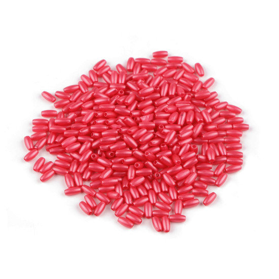 Mărgele sidefate bob de orez, 3x6 mm - Auriu (250 Grame) Mărgele sidefate bob de orez, 3x6 mm - Auriu (250 Grame)