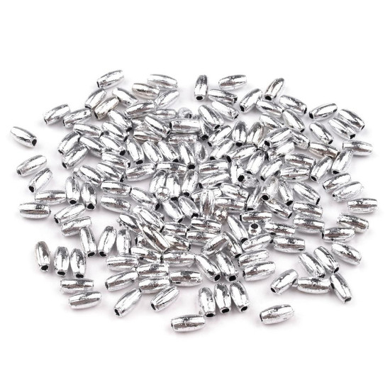 Mărgele sidefate bob de orez, 3x6 mm - Auriu (250 Grame) Mărgele sidefate bob de orez, 3x6 mm - Auriu (250 Grame)