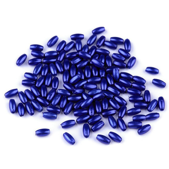 Mărgele sidefate bob de orez, 3x6 mm - Auriu (250 Grame) Mărgele sidefate bob de orez, 3x6 mm - Auriu (250 Grame)
