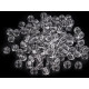 Mărgele rotunde transparent, ø6 mm - Roșu (500 Grame) Mărgele rotunde transparent, ø6 mm - Roșu (500 Grame)