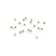 Mărgele metalice, ø3 mm - Argintiu deschis (500 Grame) Mărgele metalice, ø3 mm - Argintiu deschis (500 Grame)