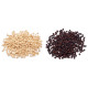 Mărgele din lemn donut, 2x3 mm - Natur (100 Grame) Mărgele din lemn donut, 2x3 mm - Natur (100 Grame)