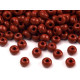 Mărgele nisip preciosa, 6/0 - 4mm - Roșu (20 Grame) Mărgele nisip preciosa, 6/0 - 4mm - Roșu (20 Grame)