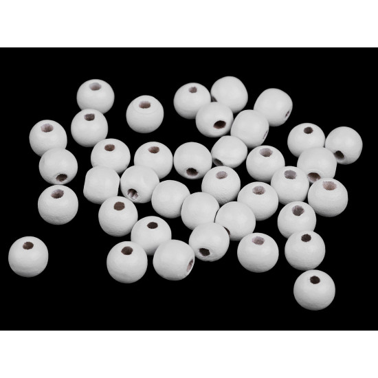 Mărgele din lemn, ø10 mm - Roz deschis (100 Grame) Mărgele din lemn, ø10 mm - Roz deschis (100 Grame)