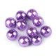 Perle sticlă lucioase, ø10 mm - Alb (1000 Grame) Perle sticlă lucioase, ø10 mm - Alb (1000 Grame)