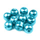 Perle sticlă lucioase, ø10 mm - Alb (1000 Grame) Perle sticlă lucioase, ø10 mm - Alb (1000 Grame)