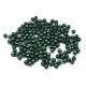 Perle sticlă lucioase, ø4 mm - Alb (50 Grame) Perle sticlă lucioase, ø4 mm - Alb (50 Grame)