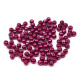 Perle sticlă lucioase, ø4 mm - Alb (50 Grame) Perle sticlă lucioase, ø4 mm - Alb (50 Grame)