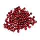 Perle sticlă lucioase, ø4 mm - Alb (50 Grame) Perle sticlă lucioase, ø4 mm - Alb (50 Grame)