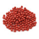 Perle sticlă lucioase, ø4 mm - Alb (50 Grame) Perle sticlă lucioase, ø4 mm - Alb (50 Grame)