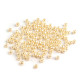 Perle sticlă lucioase, ø4 mm - Alb (50 Grame) Perle sticlă lucioase, ø4 mm - Alb (50 Grame)