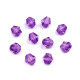 Mărgele plastic romboide sun, 4x4 mm - Roz (100 Grame) Mărgele plastic romboide sun, 4x4 mm - Roz (100 Grame)