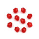Mărgele plastic romboide sun, 4x4 mm - Roz (100 Grame) Mărgele plastic romboide sun, 4x4 mm - Roz (100 Grame)