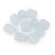 Mărgele ovale cu gaură mare, 13x15 mm - Turcoaz verzui (100 Bucăți) Mărgele ovale cu gaură mare, 13x15 mm - Turcoaz verzui (100 Bucăți)
