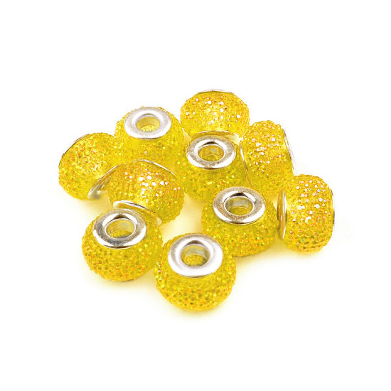 Mărgele plastic tip pandora, 9x14 mm - Mov închis (50 Bucăți) Mărgele plastic tip pandora, 9x14 mm - Mov închis (50 Bucăți)