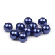 Perle plastic glance, ø12 mm - Alb (50 Bucăți) Perle plastic glance, ø12 mm - Alb (50 Bucăți)