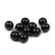 Perle plastic glance, ø12 mm - Alb (50 Bucăți) Perle plastic glance, ø12 mm - Alb (50 Bucăți)