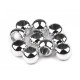 Mărgele metalizate cu gaură mare, 8x10 mm - Auriu rose (100 Bucăți) Mărgele metalizate cu gaură mare, 8x10 mm - Auriu rose (100 Bucăți)