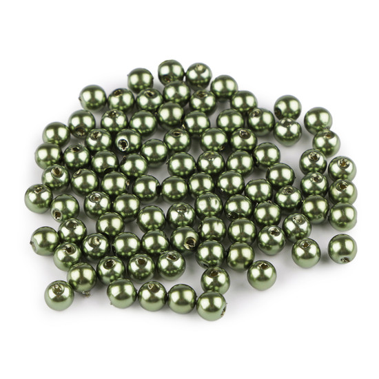 Perle plastic glance, ø6 mm - Gri neutral (20 Grame) Perle plastic glance, ø6 mm - Gri neutral (20 Grame)