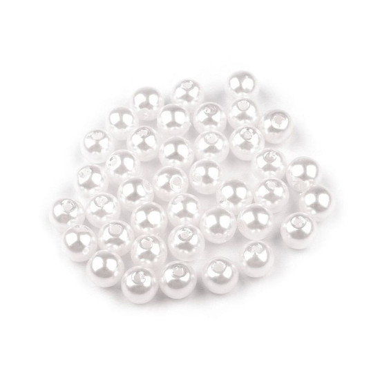 Perle plastic glance, ø6 mm - Gri neutral (20 Grame) Perle plastic glance, ø6 mm - Gri neutral (20 Grame)