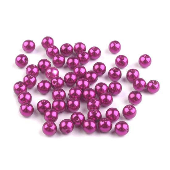 Perle plastic glance, ø6 mm - Gri neutral (20 Grame) Perle plastic glance, ø6 mm - Gri neutral (20 Grame)