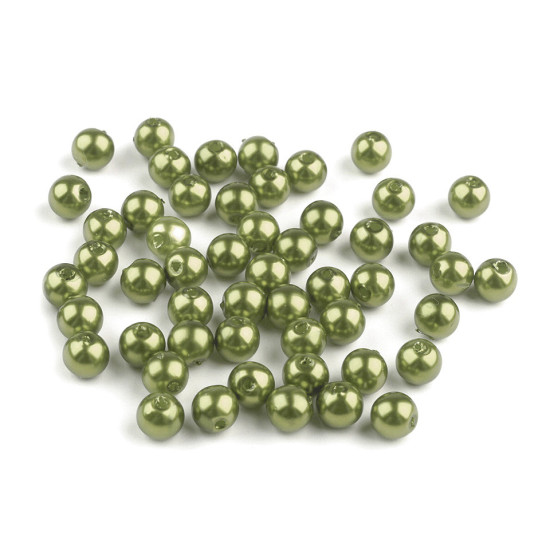 Perle plastic glance, ø6 mm - Gri neutral (20 Grame) Perle plastic glance, ø6 mm - Gri neutral (20 Grame)