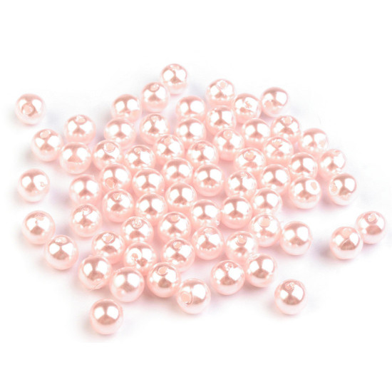 Perle plastic glance, ø6 mm - Gri neutral (20 Grame) Perle plastic glance, ø6 mm - Gri neutral (20 Grame)