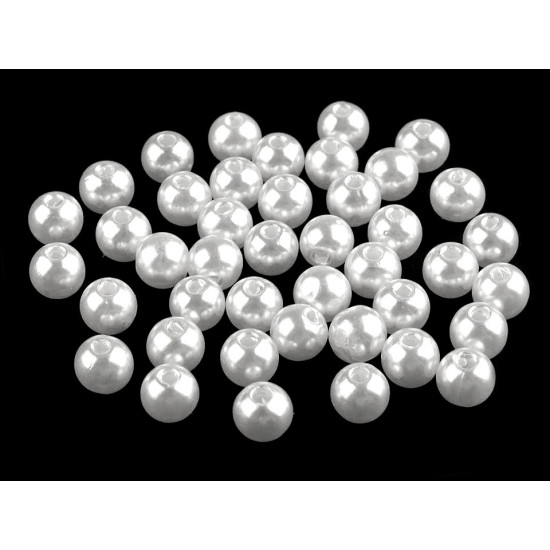 Perle plastic glance, ø8 mm - Violet (100 Grame) Perle plastic glance, ø8 mm - Violet (100 Grame)