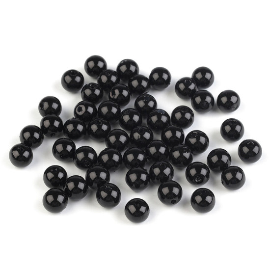 Perle plastic glance, ø8 mm - Violet (100 Grame) Perle plastic glance, ø8 mm - Violet (100 Grame)