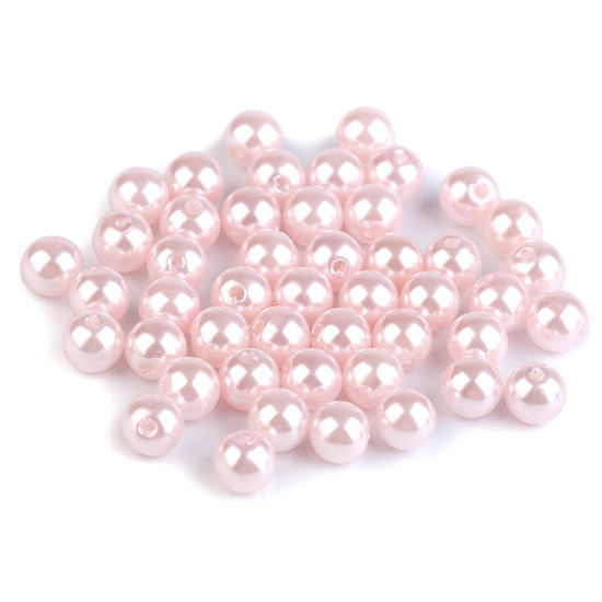 Perle plastic glance, ø8 mm - Violet (100 Grame) Perle plastic glance, ø8 mm - Violet (100 Grame)