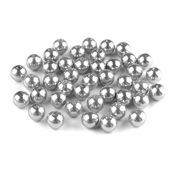 Perle plastic glance, ø8 mm - Violet (100 Grame) Perle plastic glance, ø8 mm - Violet (100 Grame)
