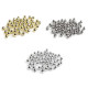 Mărgele plastic glance metalic, ø6 mm - Auriu deschis (500 Grame) Mărgele plastic glance metalic, ø6 mm - Auriu deschis (500 Grame)