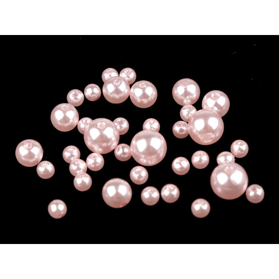 Perle plastic glance, mix dimensiuni - Turcoaz (1 Sac) Perle plastic glance, mix dimensiuni - Turcoaz (1 Sac)