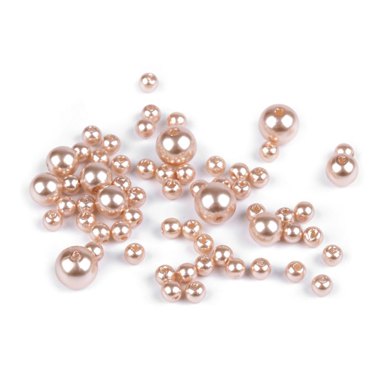 Perle plastic glance, mix dimensiuni - Turcoaz (1 Sac) Perle plastic glance, mix dimensiuni - Turcoaz (1 Sac)