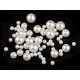 Perle plastic glance, mix dimensiuni - Turcoaz (1 Sac) Perle plastic glance, mix dimensiuni - Turcoaz (1 Sac)