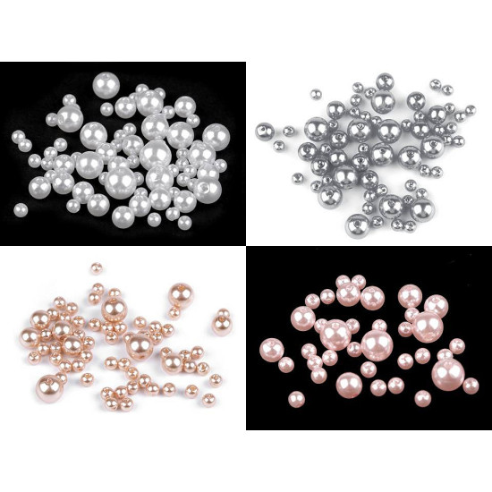 Perle plastic glance, mix dimensiuni - Turcoaz (1 Sac) Perle plastic glance, mix dimensiuni - Turcoaz (1 Sac)