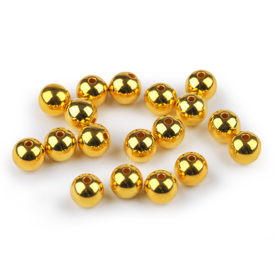 Mărgele plastic glance metalic, ø8 mm - Antracit (100 Grame) Mărgele plastic glance metalic, ø8 mm - Antracit (100 Grame)