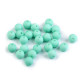 Mărgele plastic mate, ø8 mm - Verde pastel deschis (25 Bucăți) Mărgele plastic mate, ø8 mm - Verde pastel deschis (25 Bucăți)