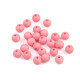 Mărgele plastic mate, ø8 mm - Verde pastel deschis (25 Bucăți) Mărgele plastic mate, ø8 mm - Verde pastel deschis (25 Bucăți)