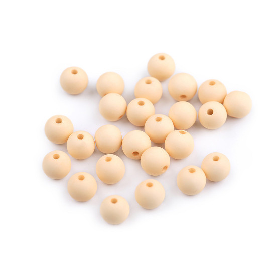 Mărgele plastic mate, ø8 mm - Verde pastel deschis (25 Bucăți) Mărgele plastic mate, ø8 mm - Verde pastel deschis (25 Bucăți)