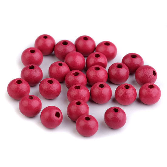 Mărgele lemn, ø10 mm - Negru (20 Grame) Mărgele lemn, ø10 mm - Negru (20 Grame)