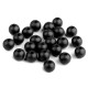 Mărgele lemn, ø10 mm - Negru (20 Grame) Mărgele lemn, ø10 mm - Negru (20 Grame)