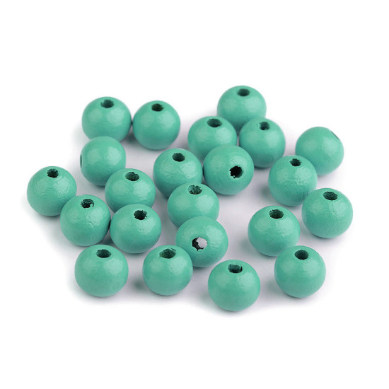 Mărgele lemn, ø10 mm - Negru (20 Grame) Mărgele lemn, ø10 mm - Negru (20 Grame)