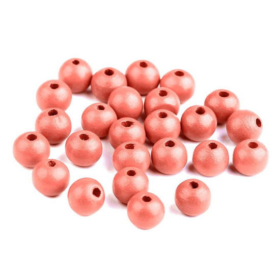 Mărgele lemn, ø10 mm - Negru (20 Grame) Mărgele lemn, ø10 mm - Negru (20 Grame)