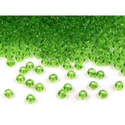 Mărgele nisip preciosa, 10/0 - 2,3 mm - Verde deschis (20 Grame)