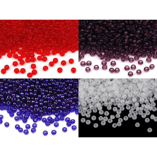 Mărgele nisip preciosa, 10/0 - 2,3 mm - Transparent (200 Grame) Mărgele nisip preciosa, 10/0 - 2,3 mm - Transparent (200 Grame)