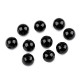 Perle plastic glance, ø10 mm - Roșu (20 Grame) Perle plastic glance, ø10 mm - Roșu (20 Grame)
