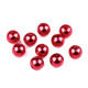 Perle plastic glance, ø10 mm - Roșu (20 Grame) Perle plastic glance, ø10 mm - Roșu (20 Grame)